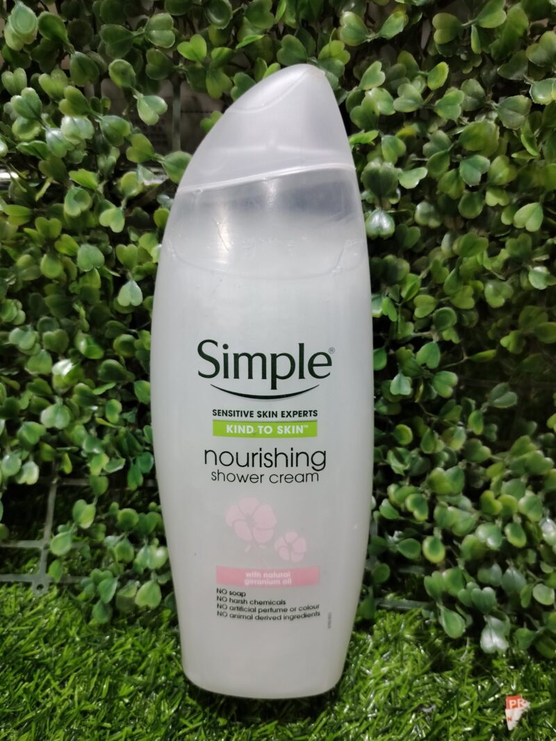 Simple Nourishing Shower Gel. 500ml