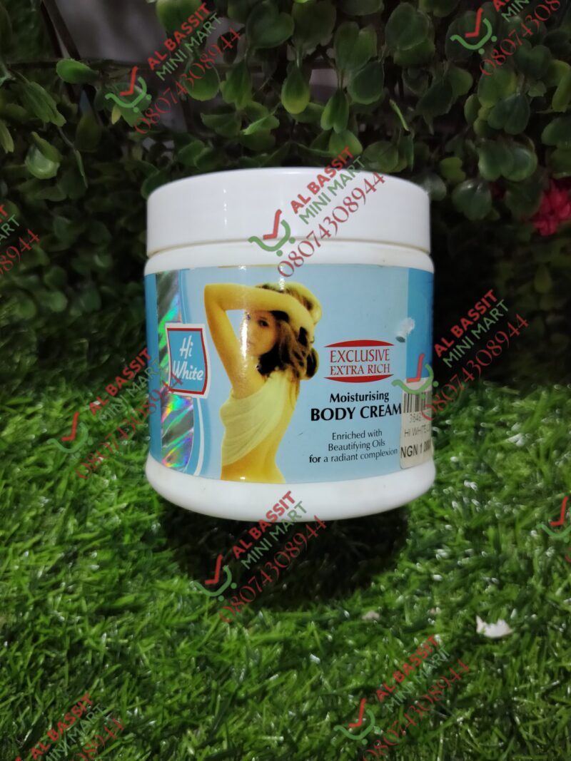 Hi-White Moisturizing Body Cream. 500