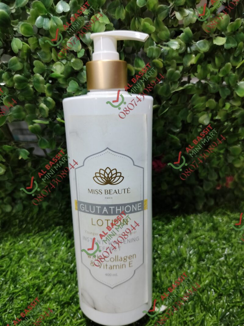 Miss Beaute Glutathione lotion with  collagen & Vit C