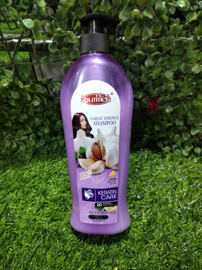 Ice Summer Garlic Essence  shampoo -538ml