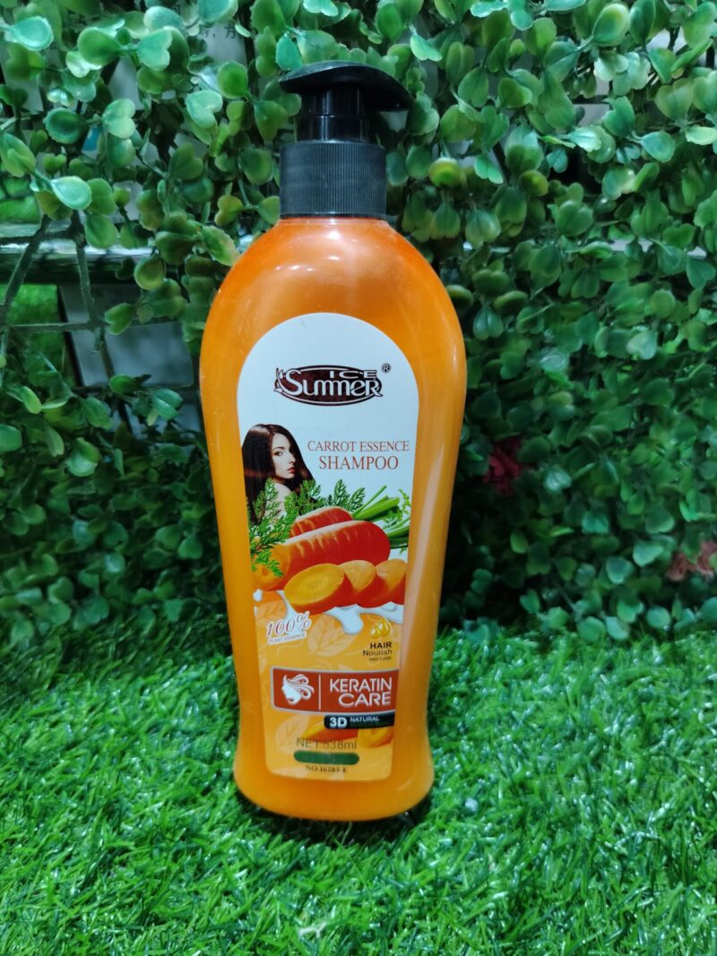 ICE Summer Carrot Essence Shampoo 100% plant essence 538ml