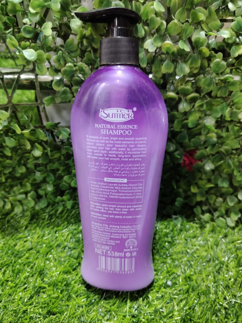 Ice Summer Garlic Essence  shampoo -538ml - Image 2