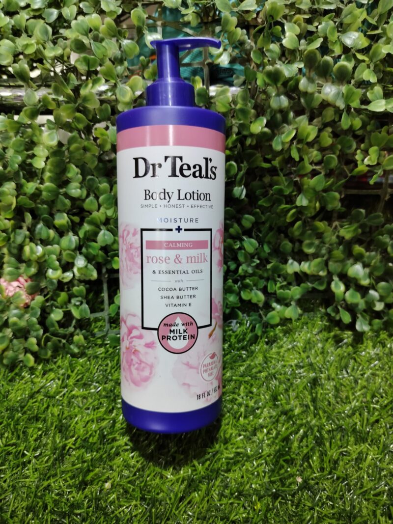 Dr Teals Rose & Milk Body Lotion . 532ml