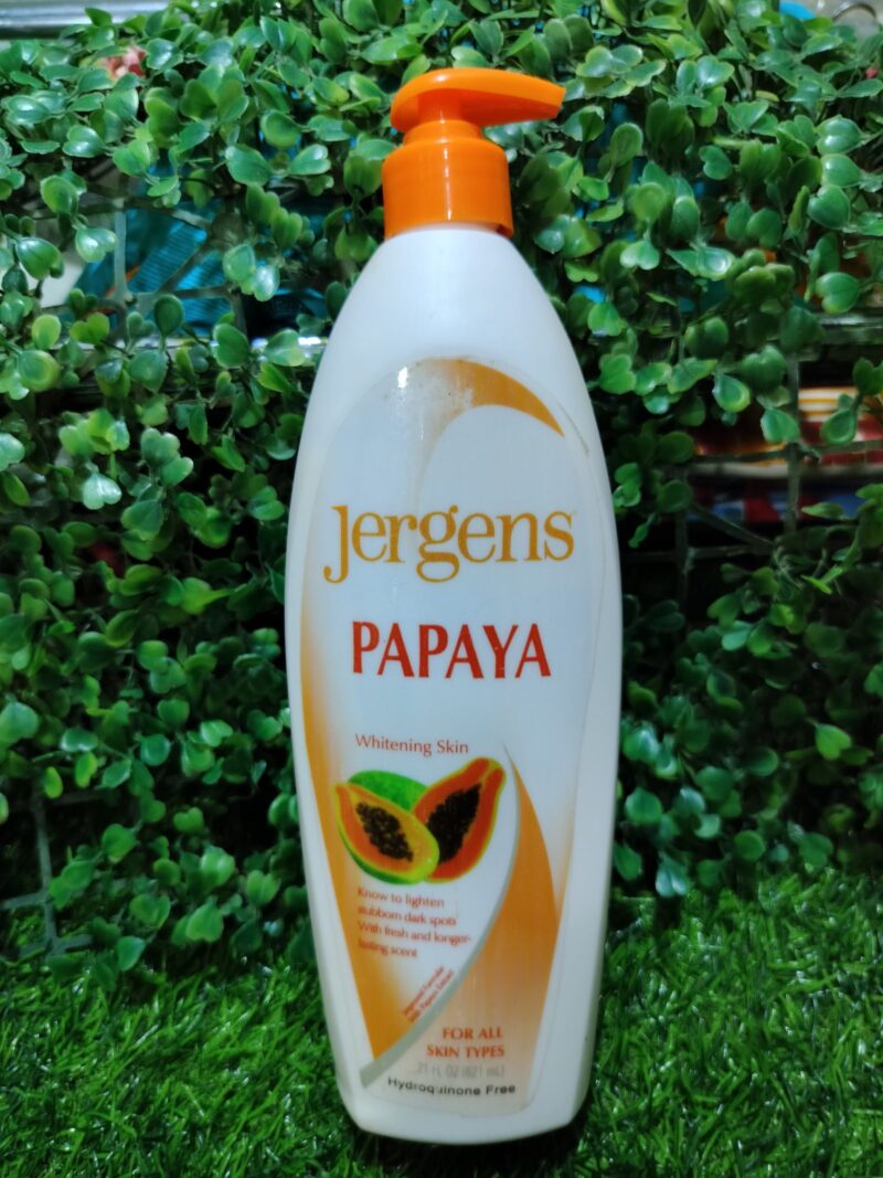 Jergens Papaya Whitening Skin for all type of skins. 621ml