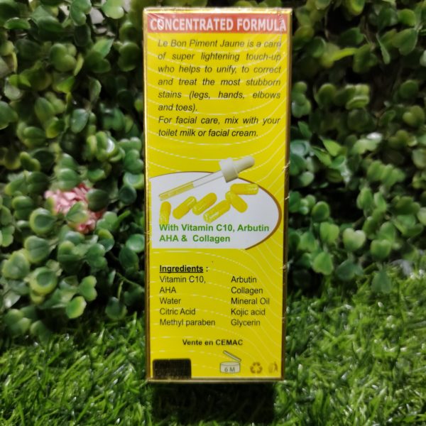 Le Bon Piment Jaune Ultra whitening Concentrated formula. 125ml