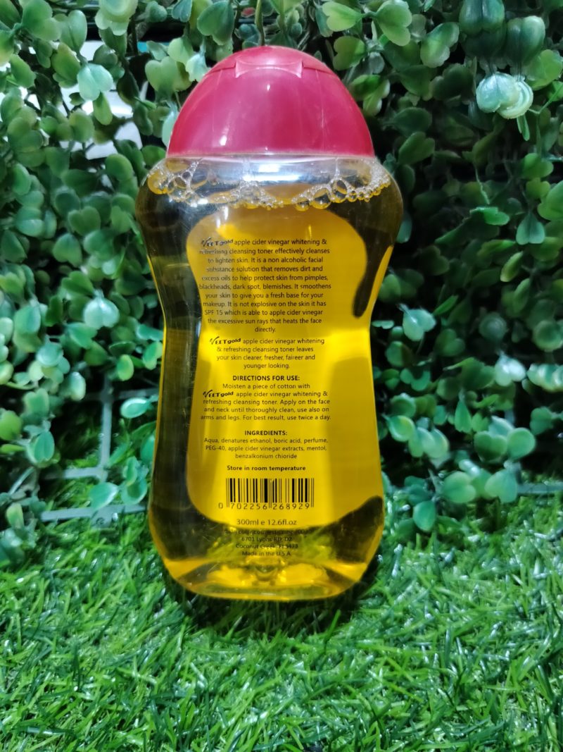 Veetgold Organic Apple Cider Vinegar. 300ml - Image 2
