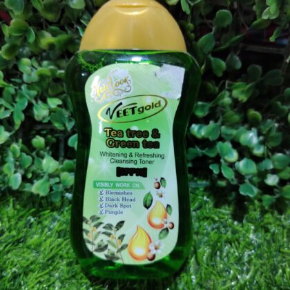 Veetgold Tea tree & Green tea whitening & refreshing Cleansing Toner. 300ml