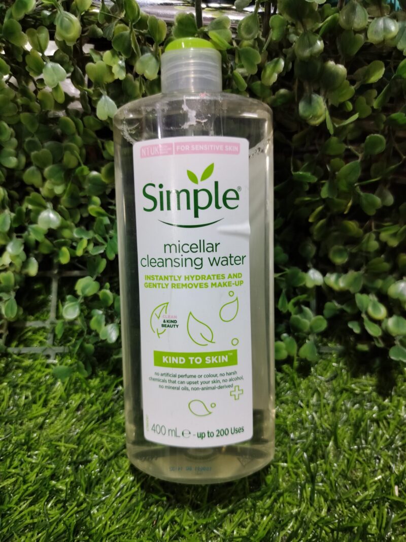 Simple Micellar Cleansing water. 400ml
