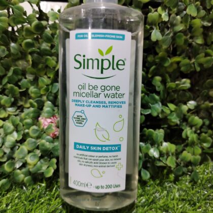Simple Oil be gone Miceller water. 400ml