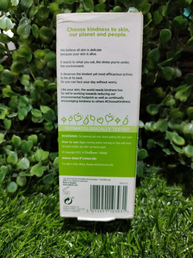 Simple Hydrating Light Moisturizer. 125ml - Image 2