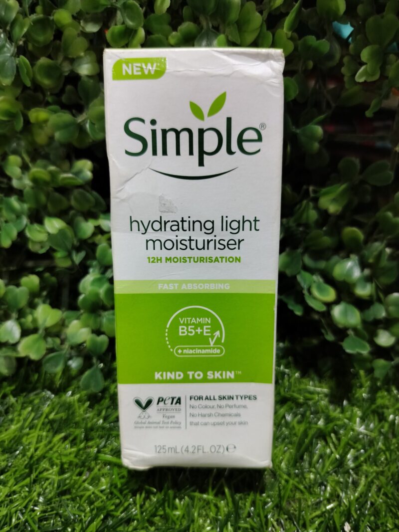 Simple Hydrating Light Moisturizer. 125ml