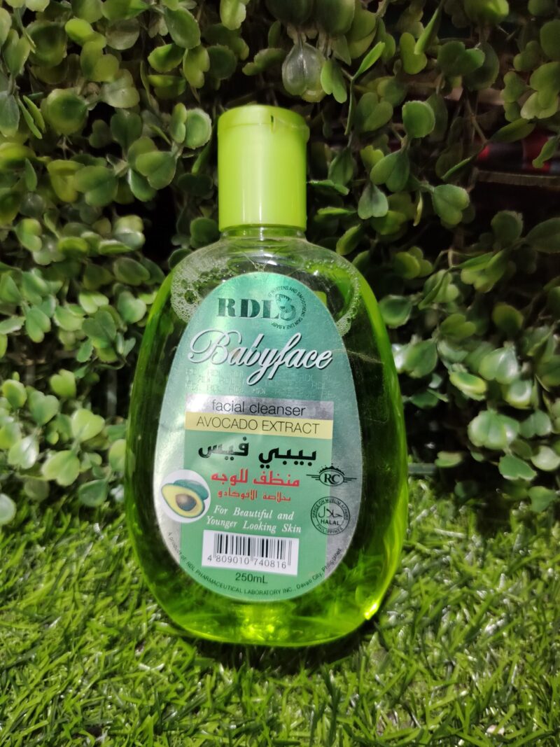 RDL Babyface facial Cleanser with Avocado extract. 250ml