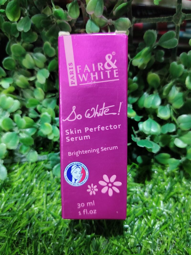 Fair & White so White skin perfector serum. 30ml