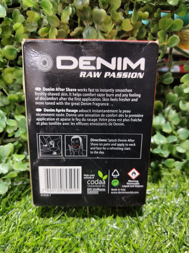 Demin Raw Passion After shave. 100ml