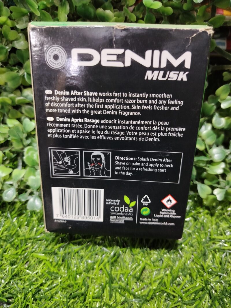 Demin musk after shave 100ml - Image 2