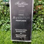 first class: Aventus Creed Perfumes 2 in 1 shower gel.