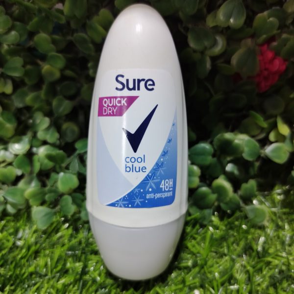 Sure Quick dry cool blue 48hrs Anti-perspirant. 50ml