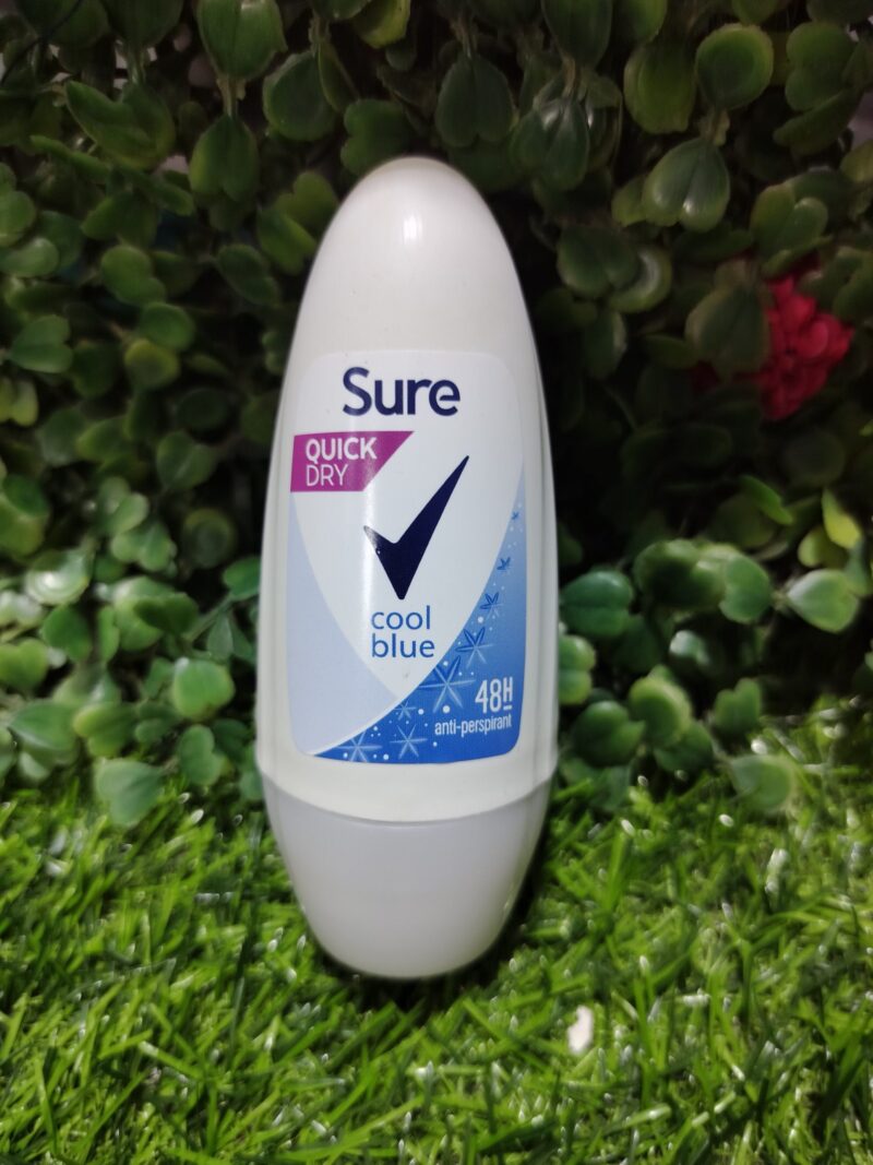 Sure Quick dry cool blue 48hrs Anti-perspirant. 50ml