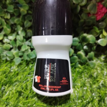 Pure Black Roll-on Deodorant. 60ml