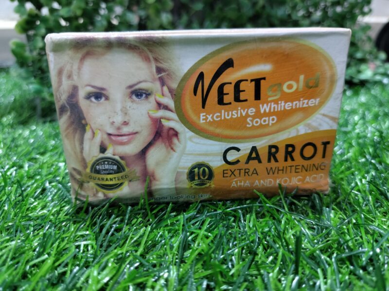 Veetgold carrot exclusive whitening soap 200g