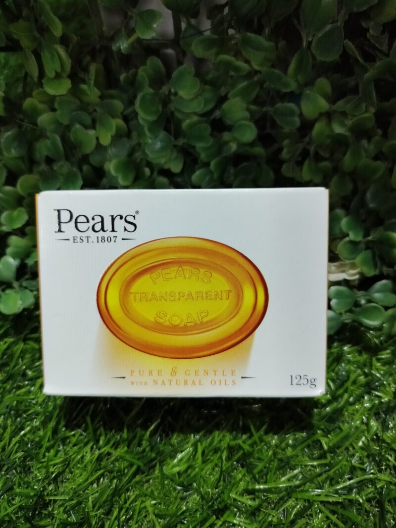 Pears Transparent soap pure and gentle with natural oil -125g