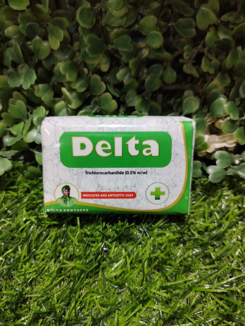 Delta medicated and antiseptic soap.125g