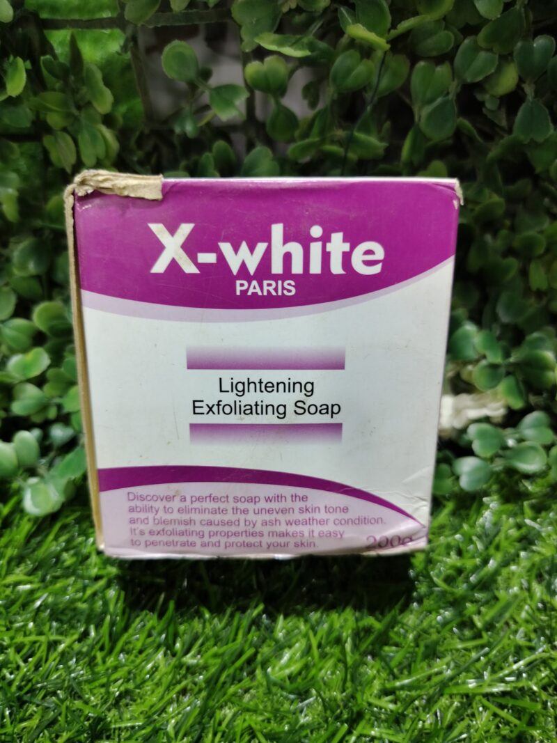 X-white lightening and exfoliating soap. 200g