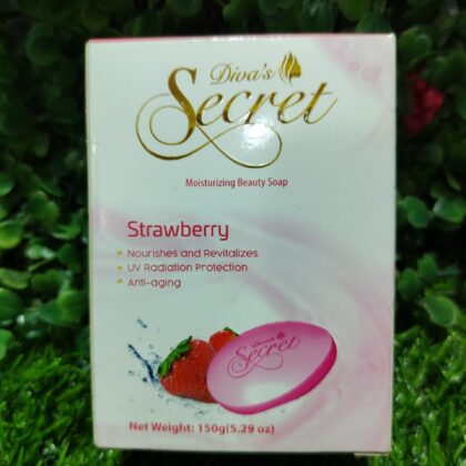 Diva's Secret Moisturizing beauty soap with strawberry. 150g