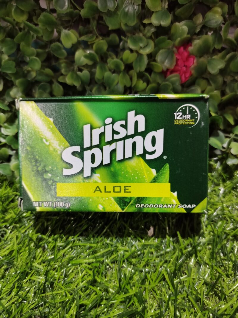 Irish Spring Aloe Deodorant Soap. 100g