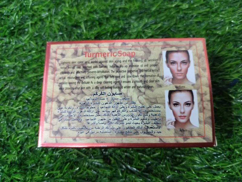 Tumeric Super Whitening & Anti-aging soap. 135g - Image 2