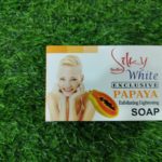 Silky White Exclusive Papaya Lightening soap.200g