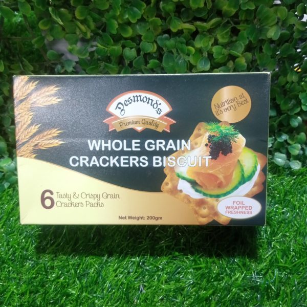 Whole Grain Crackers Biscuit. 200gm