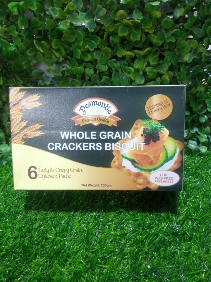 Whole Grain Crackers Biscuit. 200gm