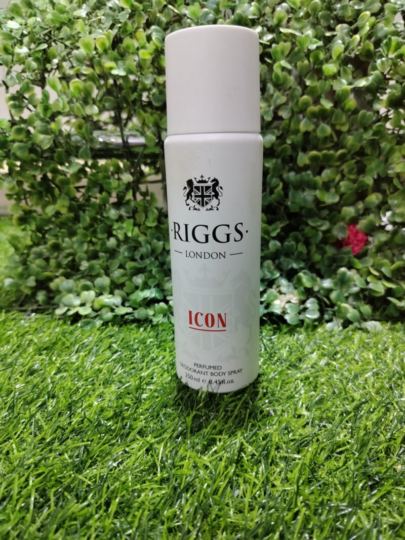 Riggs Icon Men Deodorant body spray. 250ml