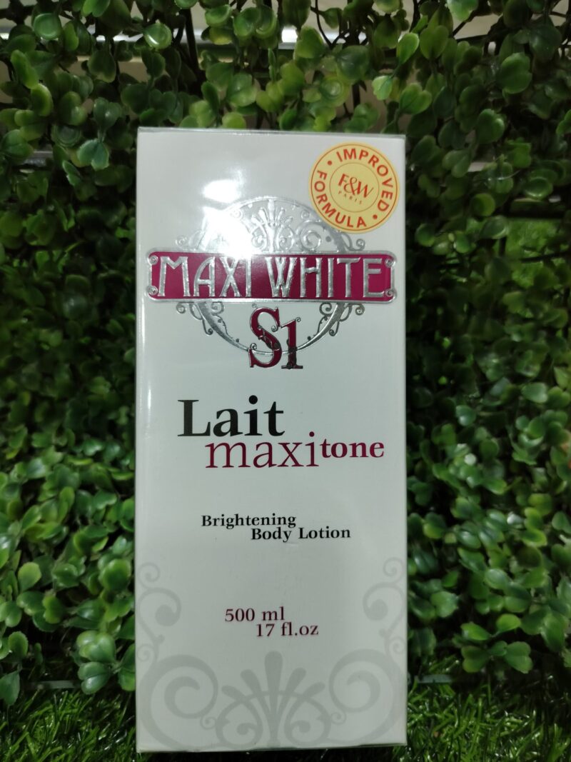 Maxi White S1 brightening Lotion. 500ml
