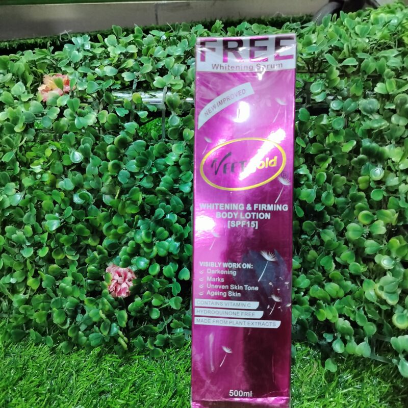 VEET GOLD Whitening & Firming Body Lotion. 500ml