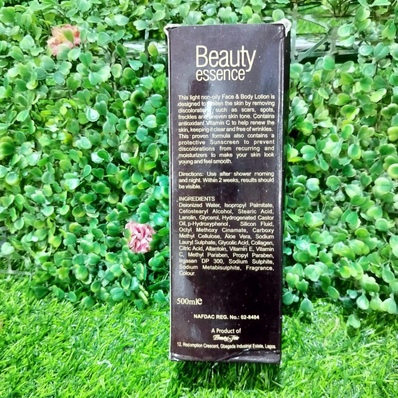 Beauty essence Face & Body Lotion. 500ml - Image 2