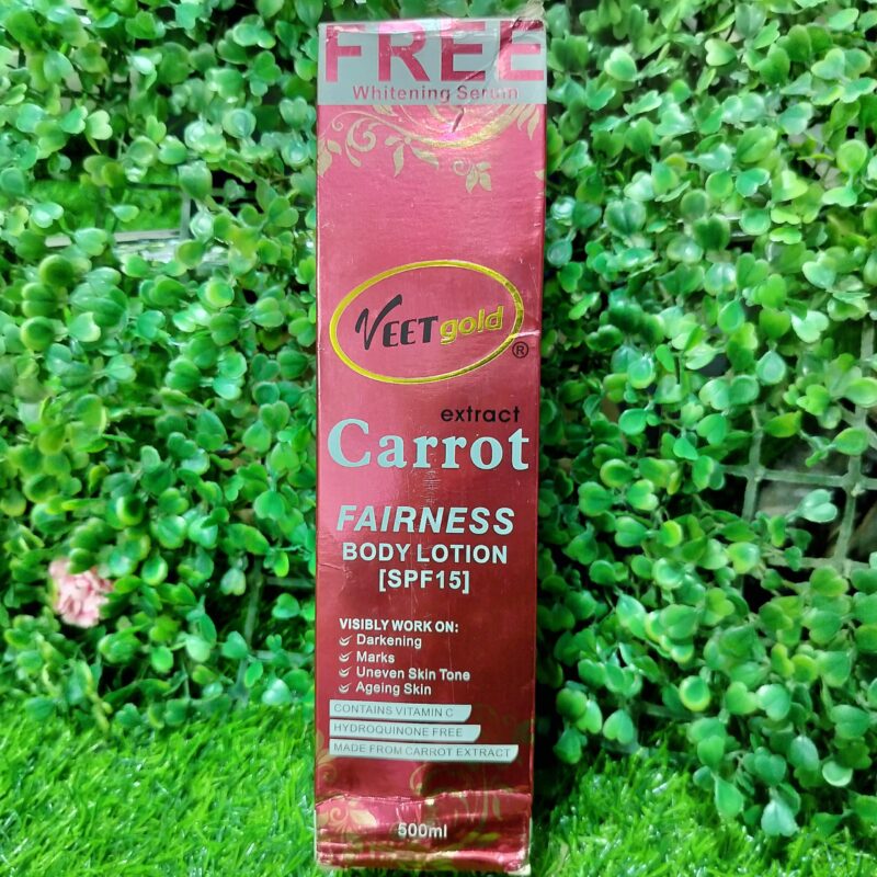 Veet Gold Carrot Extract Body Lotion