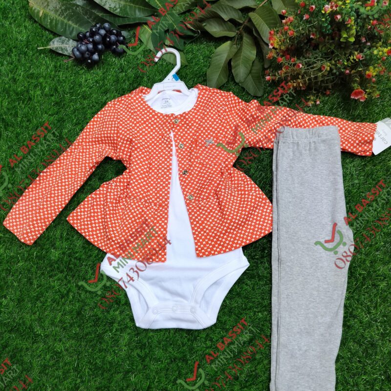 Carter's 3pcs wear for baby girl - Image 2