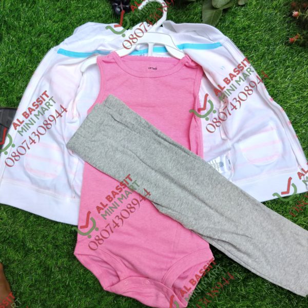 Carter's 3 pcs collections for baby girls