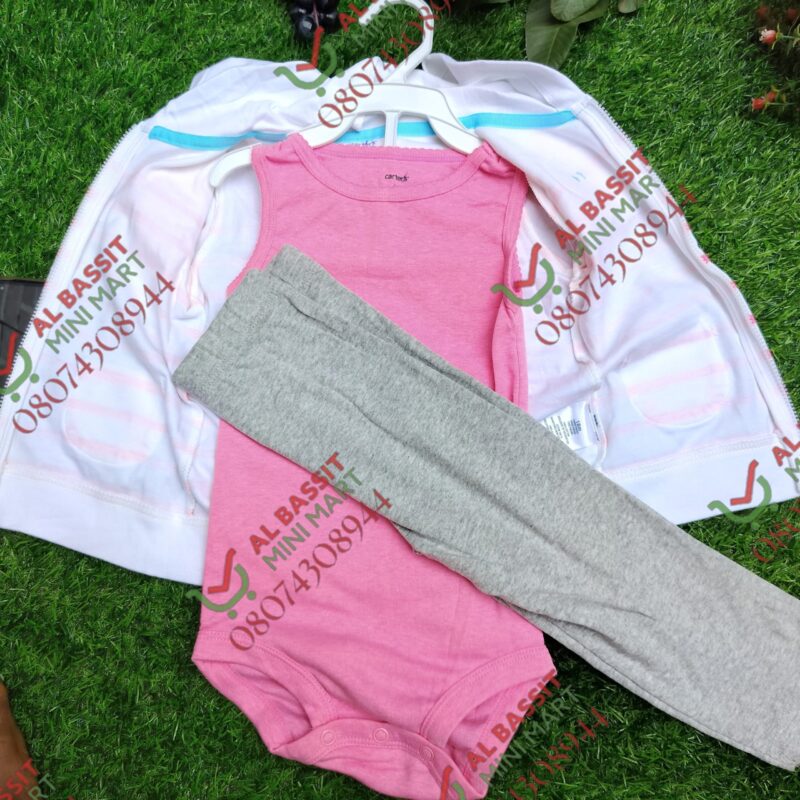 Carter's 3 pcs collections for baby girls