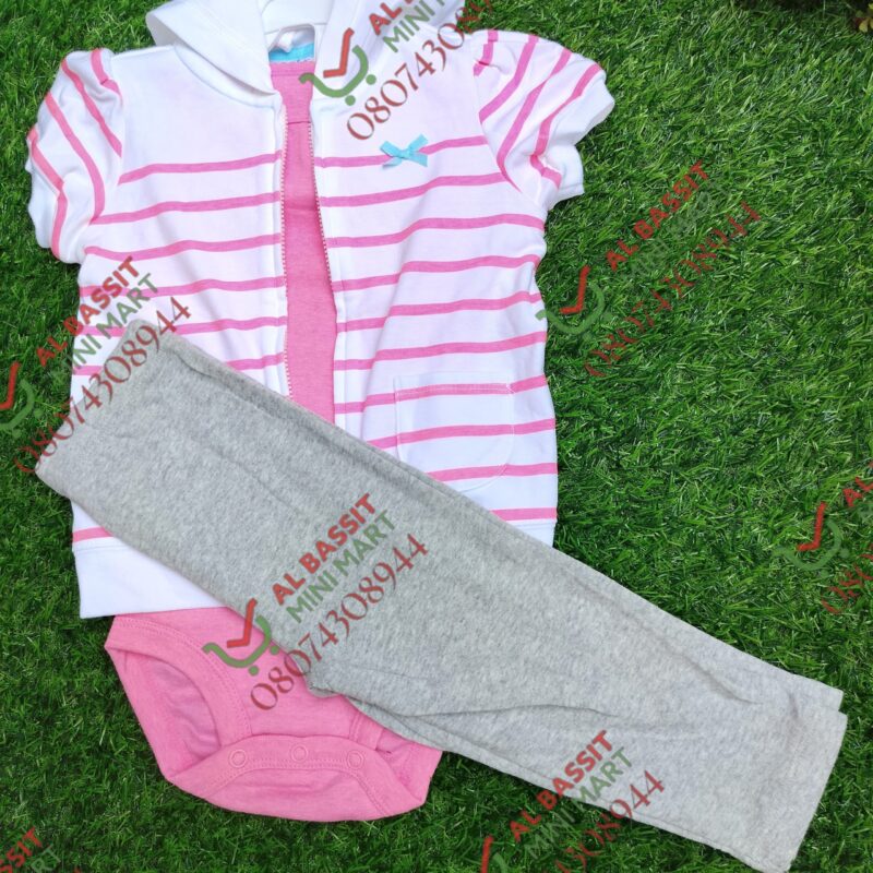 Carter's 3 pcs collections for baby girls - Image 2