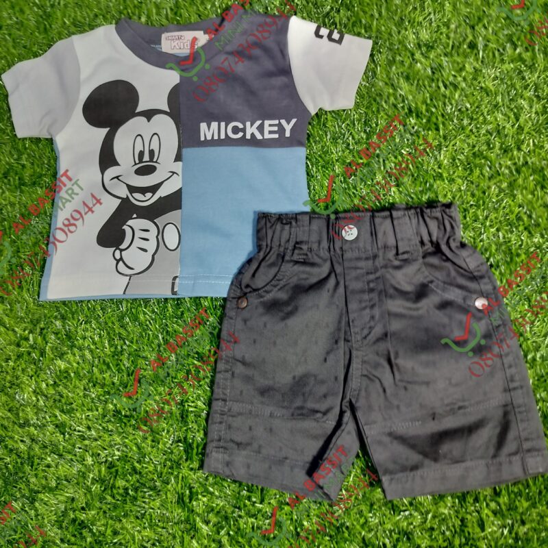 Micky mouse Top and Shorts Collections for boys - Image 2