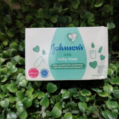 Johnson's baby milk soap. 100g