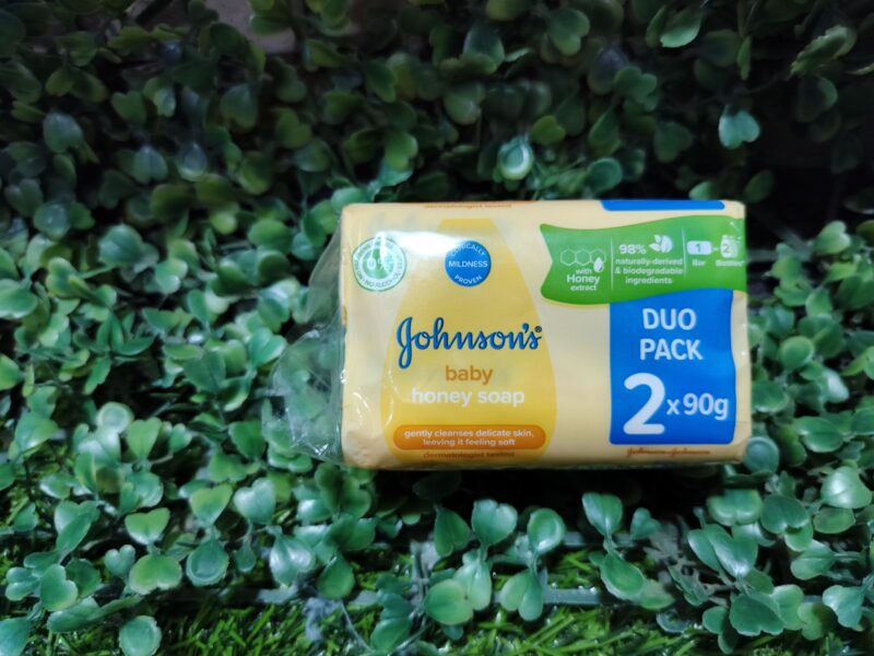 Johnson's baby honey soap. Duo pack (2×90g)