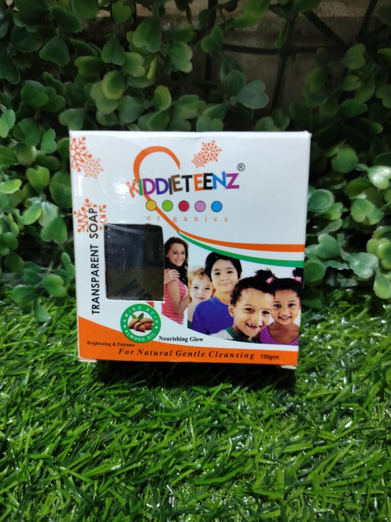 Kiddieteenz organic Transparent Soap for nourishing Glow. 150g