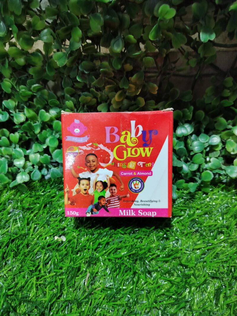 Baby Glow kids & teens Carrot & Almond milk soap 150g