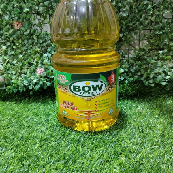 Bow Refined Soya Bean Oil. 5L