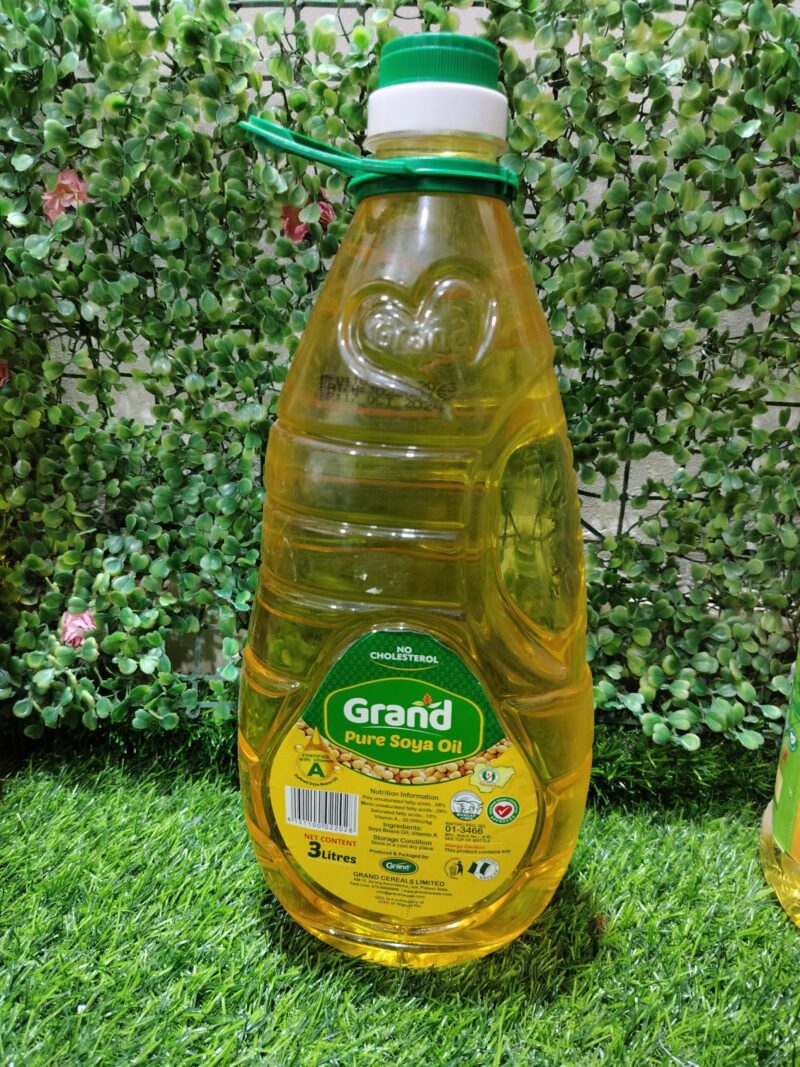 Grand Pure Soya Oil. 3L