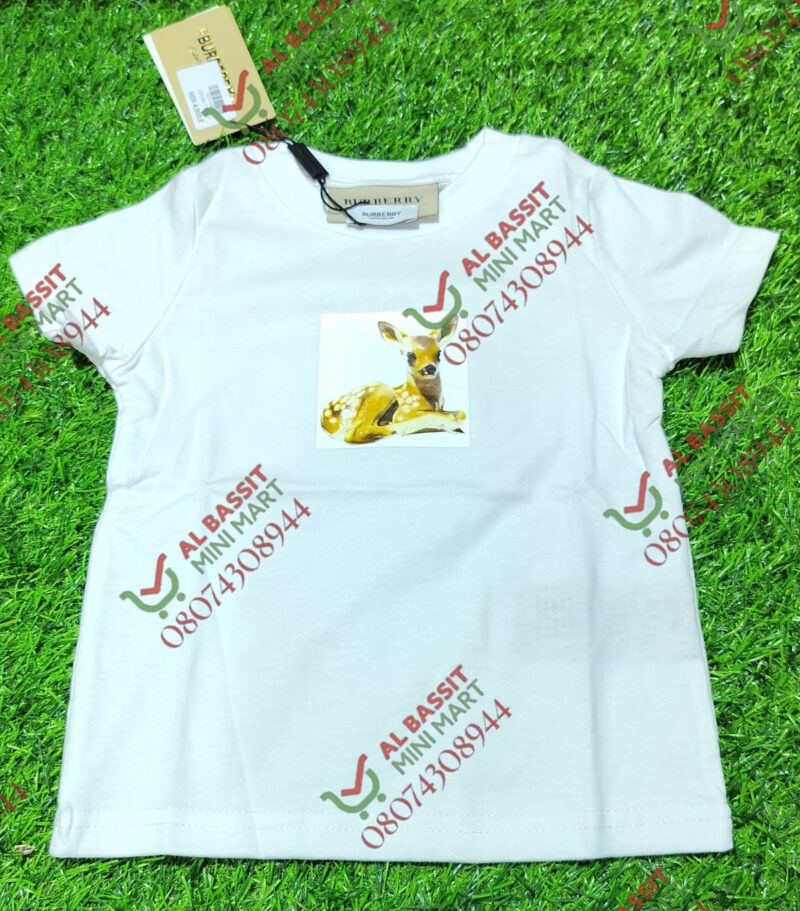 Burberry T. shirt for little kids